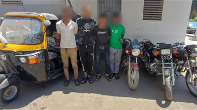 ضبط تشكيل عصابي تخصص في سرقة الدراجات النارية بالزيتون