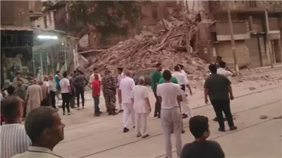 أسماء المصابين والضحايا في انهيار عقار العطارين بالإسكندرية