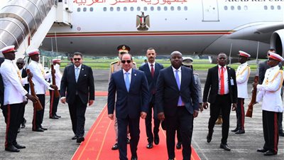  برنامج عمل مكثف للرئيس السيسي اليوم في غينيا 