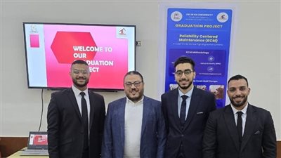 طلاب هندسة المطرية يبتكرون منهجية فعالة فى الصيانة الذكية