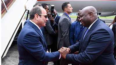  توافد قادة أفريقيا إلى مقر اجتماع القمة التنسيقي للاتحاد الأفريقي بمشاركة السيسي