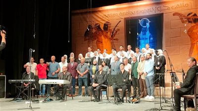 عروض فنية متنوعة لطلاب جامعة دمنهور ضمن فعاليات ملتقى حور للفنون (صور)