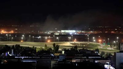  إسقاط المسيرات التي استهدفته، سماع دوي انفجار في محيط مطار أربيل 