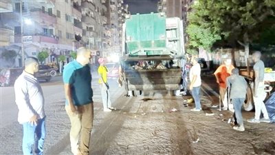 رئاسة حي غرب المنصورة في الدقهلية تداهم أوكار النباشين (صور)