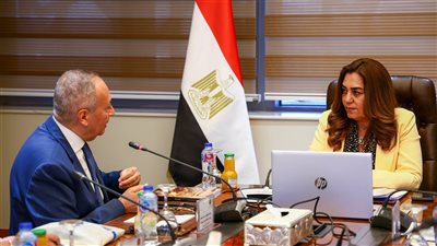 وزيرة التنمية المحلية تتابع آخر مستجدات إعداد استراتيجية تغير المناخ