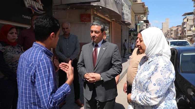 محافظ دمياط يتابع