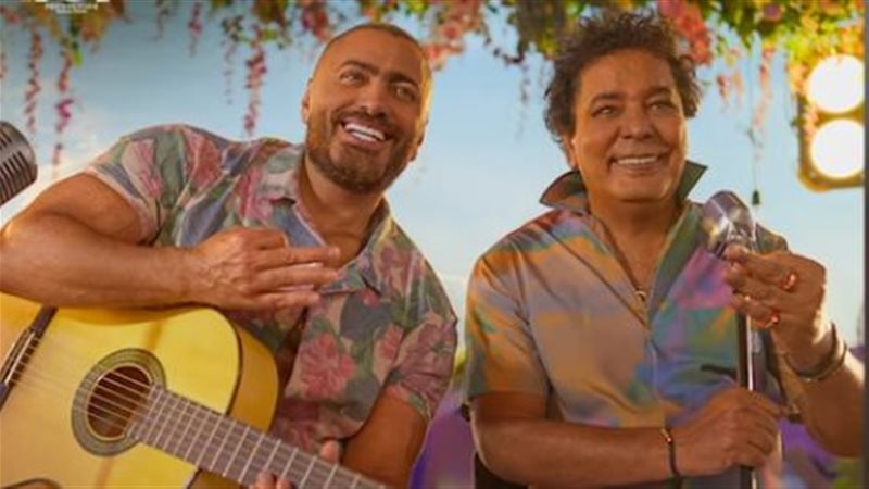 محمد منير وتامر حسنىى