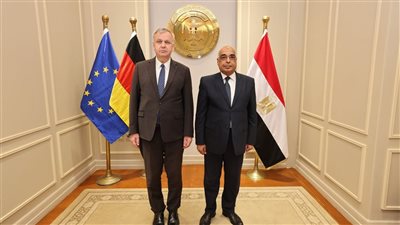 وزير العدل يستقبل السفير الألماني بالقاهرة