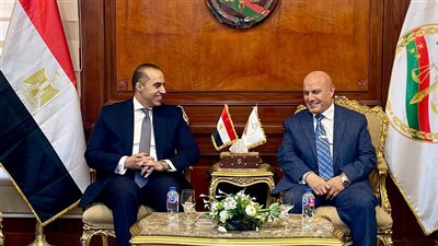رئيس هيئة النيابة الإدارية يستقبل وزير الدولة للشئون النيابية والقانونية