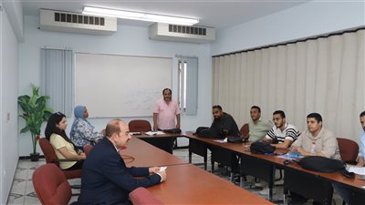 رئيس شركة الصرف الصحي بالإسكندرية يفتتح البرنامج التدريبي الصيفي 