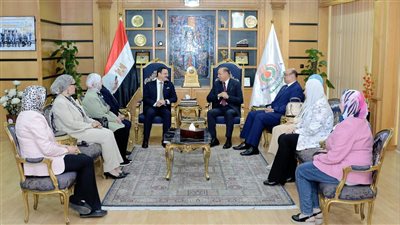 أمن مصر القومي ندوة بجامعة المنصورة (صور) 