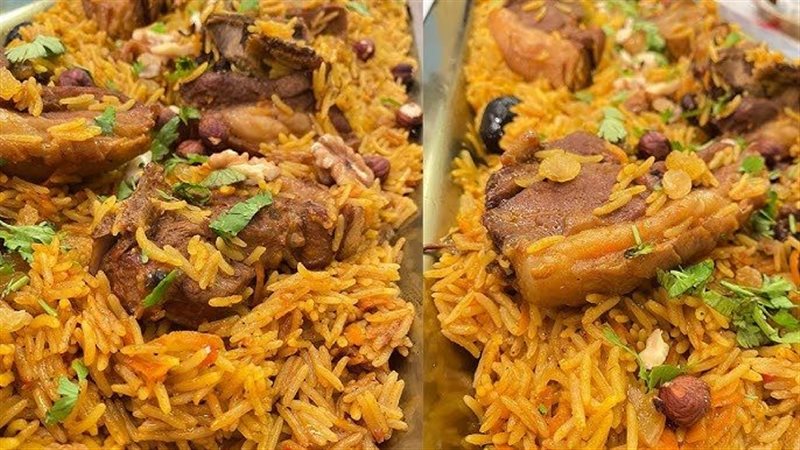 الكبسة باللحمة 