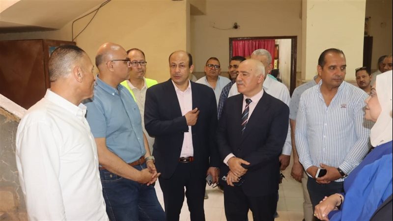 محافظ القليوبية خلال