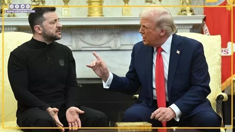ترامب ونظيره الأوكراني،