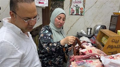 ضبط 14 طن حواوشي ودجاج مجهول المصدر في الدقهلية (صور) 