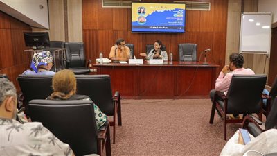 لقاء مفتوح مع الكاتبة شهلا العجيلي على هامش معرض مكتبة الإسكندرية للكتاب