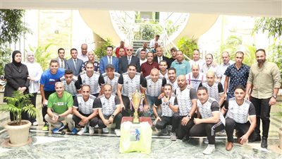 تكريم فرق المصرية للمطارات بعد حصدهم بطولات القاهرة الكبرى وتأهلهم لبطولة الجمهورية