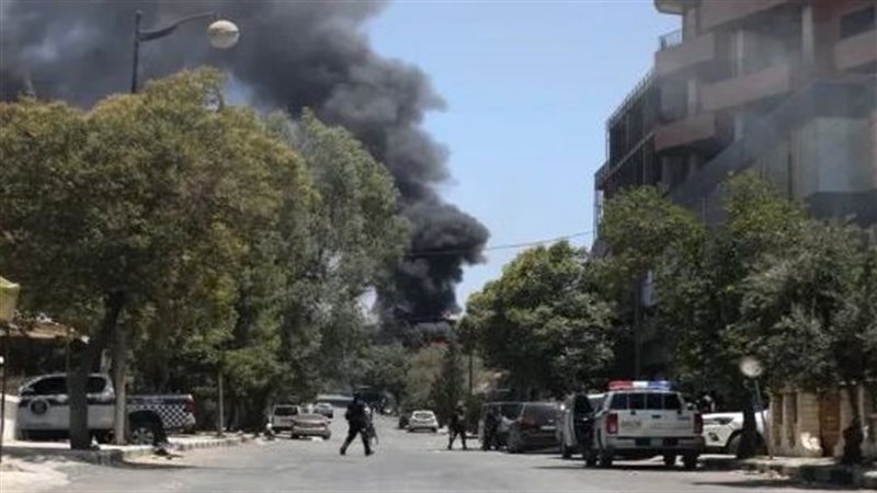 غارة على وزارة الدفاع