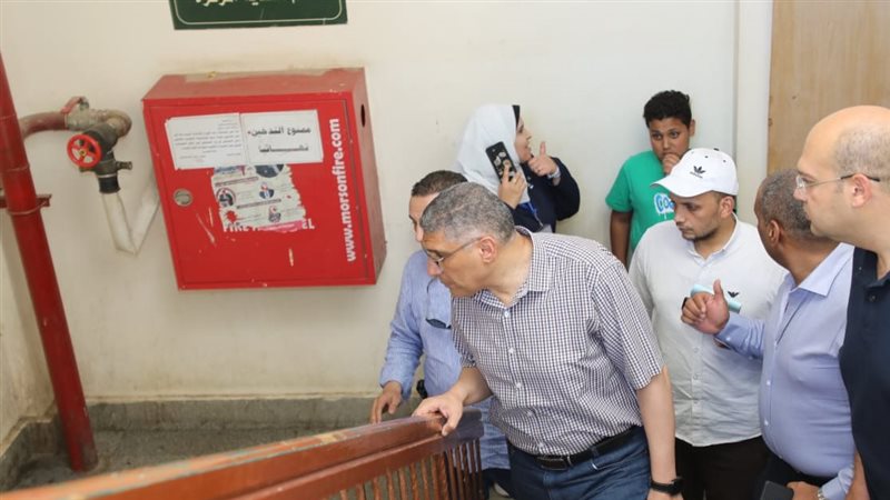 جولة محافظ الجيزة