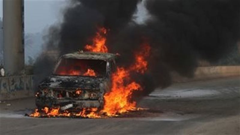حريق سيارة، فيتو