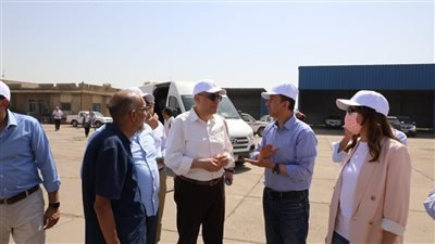 محافظ الجيزة يتابع نسب تنفيذ مصنع شبرامنت لمعالجة وتدوير المخلفات البلدية الصلبة