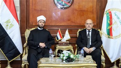رئيس النيابة الإدارية يستقبل وزير الأوقاف 