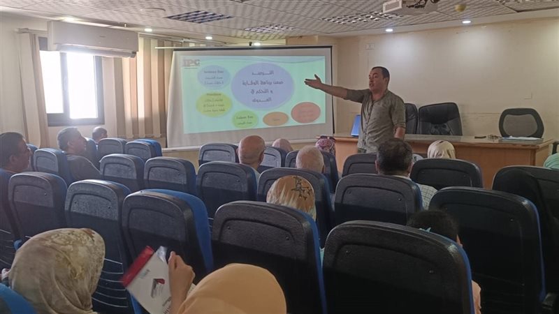 جانب من الدورة التدريبية،