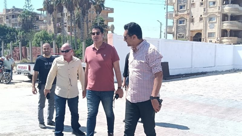 جولة بشوارع جمصة،