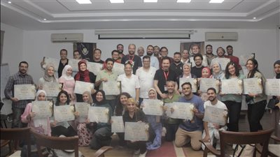 أيمن سلامة يختتم ورشة 