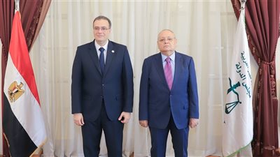 رئيس مجلس الدولة يستقبل رئيس الجهاز المركزي للتنظيم والإدارة لتقديم التهنئة له