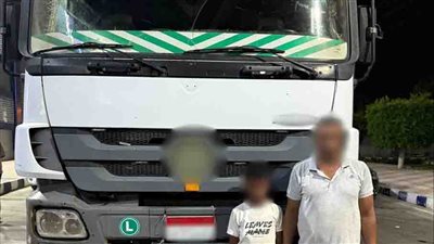 القبض على طفل فيديو قيادة سيارة نقل بكفر الشيخ