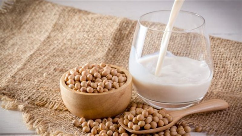 حليب الصويا
