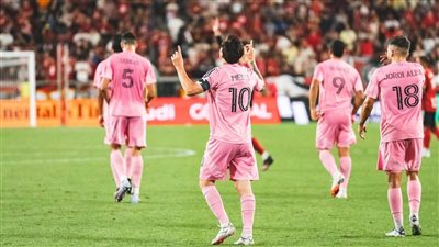 ميسي يقود إنتر ميامي لفوز كاسح أمام نيويورك ريد بولز