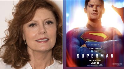 سوزان ساراندون عن سوبرمان: فيلم جميل وممتع 