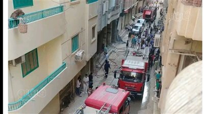 مصرع سيدة في حريق شقة بالشرقية 