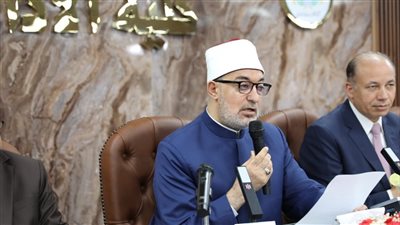 مفتي الجمهورية من المنصورة: الذكاء الاصطناعي استُخدم للقتل كما حدث في العدوان على غزة