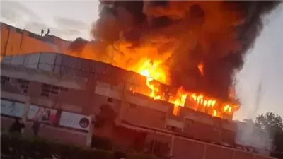 السيطرة على حريق في مصنع كرتون بالقليوبية