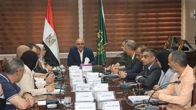  محافظ القليوبية يناقش إنشاء كوبري 