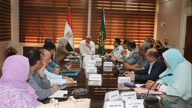 محافظ القليوبية يتابع