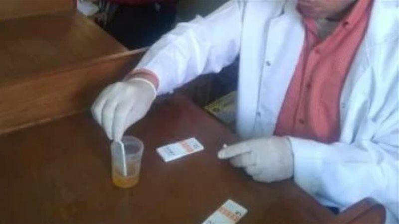ضبط مطرب شعبي متعاط