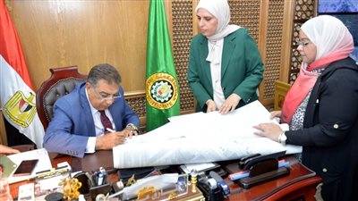 محافظ الدقهلية يعتمد المخططات التفصيلية لمدينة منية النصر وقرية بدواي بالمنصورة