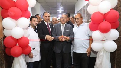 محافظ الشرقية يفتتح أعمال تطوير وحدة الأشعة بمستشفى فاقوس المركزي 