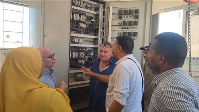 الوادي الجديد.. تسليم محطة 