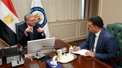 اجتماع وزير البترول ورئيس هيئة الثروة المعدنية لمناقشة خطط تطوير القطاع التعدينى