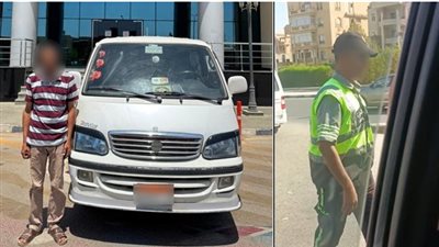 الأمن يكشف ملابسات تعدي سائق ميكروباص على رجل مرور بـ6 أكتوبر 