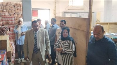 سكرتير عام مساعد دمياط يتابع جهود توفير السلع الاستراتيجية