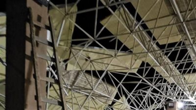 بالأسماء، إصابة 4 عمال في انهيار سقف مجمع مواقف قنا الجديد 