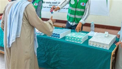 خالدة للبترول توجه قوافل طبية لعلاج أمراض العيون ببني سويف