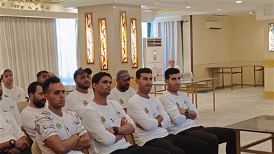 افتتاح الدورة D109 وD110 بمشاركة نجمي الأهلي السابقين 