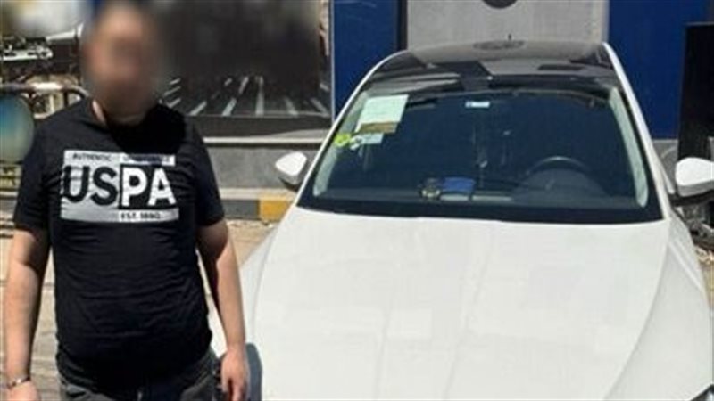 ضبط قائد سيارة استعرض